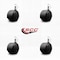 Service Caster 2-3/8'' Chair Casters Nylon Hood Twin Wheel 7/16'' Grip Ring Stem , 4PK SCC-GR02S60-NYS-716-4 - alternate 2